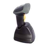 MINJCODE MJ 2870 2D 2,4G QR Escáner de código de barras inalámbrico Base USB para almacén minorista Inventario Lector de código de barras