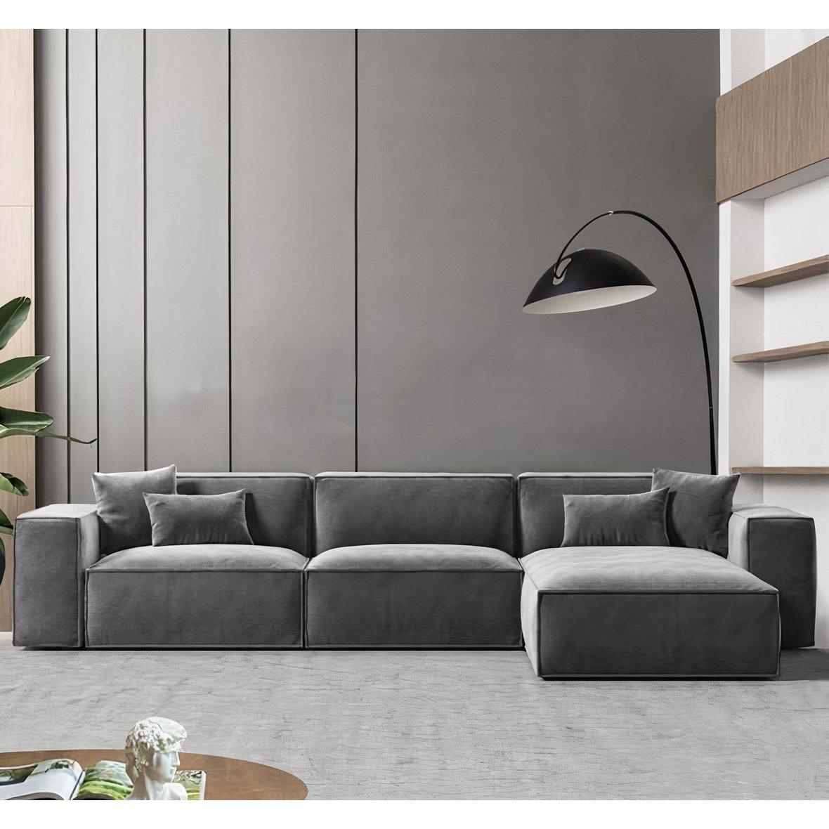 Green high quality premium luxury furniture lounge Italian modern fabric velvet sofa set sofas living room
