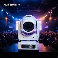Meilleur Prix 295W / 16 Canaux / Double Prisme Éclairage de Scène à Tête Mobile Beam Haute Performance pour Mariages, Clubs, DJ, Discothèques et Petits & Moyens Événements