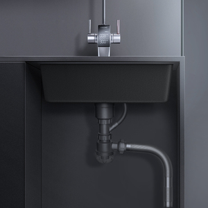 बड़े आकार नाली अतिप्रवाह पाइप एकल सिंक नाली के साथ पारदर्शी लहरा फिल्टर छलनी - Product Image 6