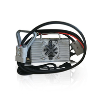 Personnalisé 1.5KW 12V 24V 36V 48V 60V 72V 80V 96V Chargeur de batterie portable et embarqué au plomb LiFePO4 entièrement scellé
