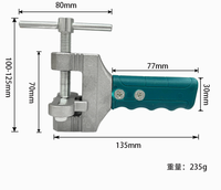 Outil de découpe de carrelage intégré durable avec lame à rouleau manuelle remplie d'huile pour un travail de précision
