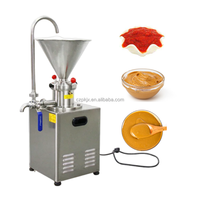 Machine à moudre le tahini et les graines de sésame de grande capacité, prix de la machine à moudre les cacahuètes, machine à faire du beurre de cacahuètes