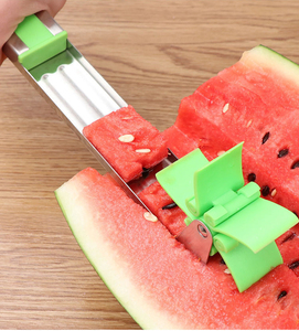 2022 nóng bán dễ dàng sử dụng dưa cắt dưa hấu cắt bánh xe dưa hấu <span class=keywords><strong>Slicer</strong></span> - Product Image 2