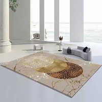 Tapis persan pliable doux fabriqué à la machine pour mosquée, vente en gros