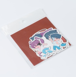 Quà Tặng 520 sinh nhật ngày của mẹ Crayon xiaoxin phim hoạt hình <span class=keywords><strong>sticker</strong></span> thiệp chúc mừng không thấm nước biểu hiện giọng hát hoạt hình - Product Image 3