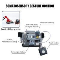 Kit de bras robotique à quatre axes Tscinbuny DIY alimenté par STM32, manipulateur modulaire pour les créateurs et le développement personnalisé