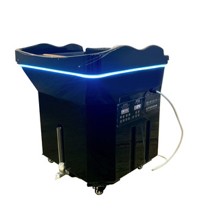 Lavacabezas Portátil de Venta Caliente para Spa Capilar Japonés, Bandeja sin Tuberías con Tanque de 60L, Luz LED y Calentador - Product Image 6