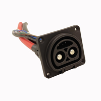 Prise d'origine Chogori Banga 100 2 + 6 broches (100A + 5A) avec câble de 20cm 5AWG + 22AWG pour échange de batterie Ebike EV