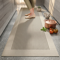 Tapis de cuisine antidérapants en diatomite 3,5 mm, motif dollar personnalisé, 1,40x40, antimicrobien, lavable en machine, pour la maison et l'hôtellerie