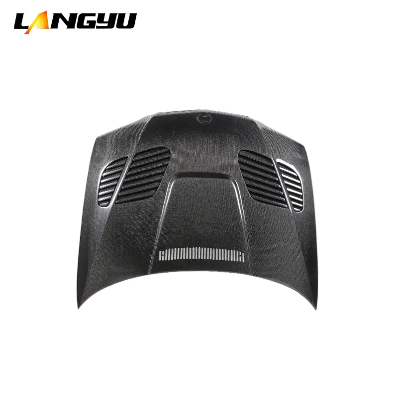 Carbon Fiber Engine Cover 3 Series 1996 -2004 2&4 Doors Front Bonnet Engine Hoods For BMW E46 Hood