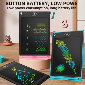 <span class=keywords><strong>Pizarra</strong></span> de Dibujo Mágica Personalizable para Niños, Tableta de Escritura Electrónica de 8.5 Pulgadas, Bloc de Dibujo, Juguete Educativo con Botón de Borrado y Pantalla LCD - Product Image 6