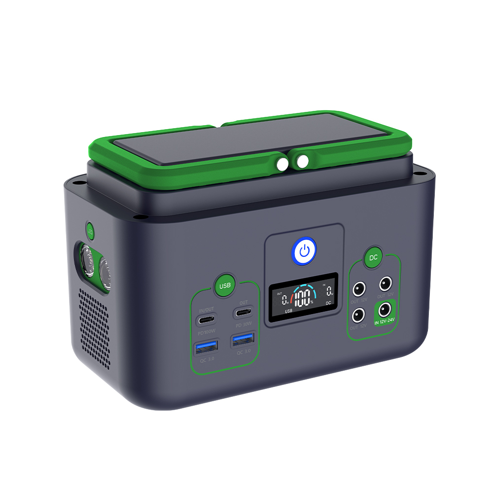 YABO High Efficiency Solar Energy System Energy Storage Lithium Battery 200W Solar Power Bank Portable Mini Solar Generator