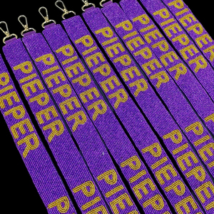 PIEPER Lady Bags Sangle de sac à main perlée à la main Style professionnel de luxe solide et léger - Product Image 1