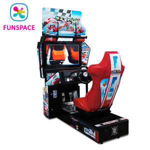 Simulatore di Guida Auto da <span class=keywords><strong>Corsa</strong></span> con Schermo HD da 32 Pollici, Macchina da Gioco Arcade per Sala Giochi, Prezzo di Fabbrica - Product Image 2