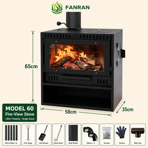 Nouvelle <span class=keywords><strong>Cheminée</strong></span> à <span class=keywords><strong>Bois</strong></span> Véritable pour Chauffage Domestique DIY, Idéale pour Salons, Maisons de Campagne et Décoration de Gîtes - Product Image 1