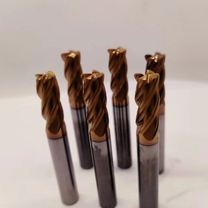 Carbide Bull <strong>Nose</strong> <strong>End</strong> <strong>Mills</strong> 8MM 0.8R Customization <strong>Round</strong> <strong>Nose</strong> Solid Carbide Endmill Cutters 4 Flutes R Endmills - Product Image 3