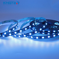 Lampu LED Strip Pixel 10mm 12V RGB Warna-warni FW1934 SMD5050 60Leds/m IP67 Kontrol Jarak Jauh untuk Dekorasi