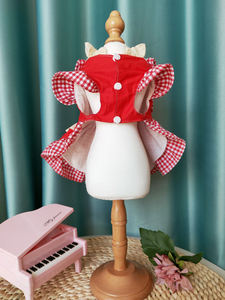 <strong>Graceful</strong> Bowknot <strong>Pet</strong> Party Dress Dog Cat Princess Dress Clothes - Product Image 3
