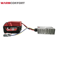 Convertisseur CC 9-36V vers 12V 20A pour batterie Milwaukee M18 qui peut fournir de l'énergie au chauffage de stationnement