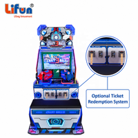 Jeu d'arcade de tir à 3 balles LiFun pour 2 joueurs, construction métallique, alimentation 110/220V, jeu de rédemption de tickets, centres de divertissement intérieurs