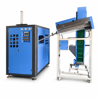 Machine de soufflage de bouteilles 1,5 L semi-automatique 2 cavités 1800 BPH EASY2 à commande servo pour ligne d'eau minérale et d'huile alimentaire, finition de col de moule
