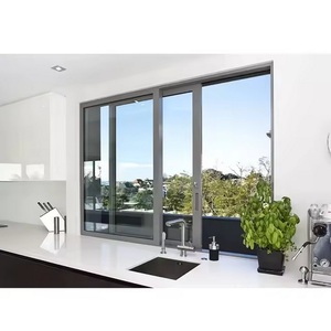 Fenêtre coulissante en aluminium insonorisée <span class=keywords><strong>anti</strong></span>-<span class=keywords><strong>bruit</strong></span> pour chambre et hôtel - Product Image 1