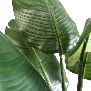 Fabricant <span class=keywords><strong>d</strong></span>'arbres artificiels de type Traveler's Tree, 90 cm, en PE, plantes artificielles de luxe, bonsaïs de haute qualité, résistants aux intempéries, écologiques et durables - Product Image 3
