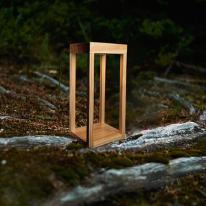 Đèn sân vườn ngoài trời sân sau sàn treo LED Đèn lồng năng lượng mặt trời Powered Pathway chiếu sáng trang trí bằng Gỗ Ngoài Trời Đèn sàn - Product Image 5