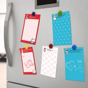 Bloc de notas divertidas de enfermera, notas adhesivas, blocs de notas, suministros de oficina <span class=keywords><strong>para</strong></span> <span class=keywords><strong>el</strong></span> <span class=keywords><strong>hospital</strong></span>, Escuela de Enfermería, compañeros de trabajo, diario de escritura, listas de horarios - Product Image 2