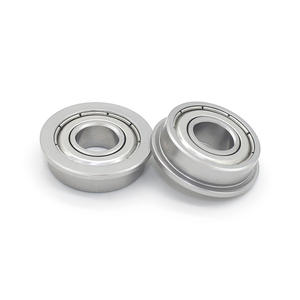 Rodamiento de Bolas de Ranura Profunda con Brida de Acero Inoxidable SF697ZZ 7*17/19*5mm, Suministro Directo de Fábrica, Acero Cromado P4 - Product Image 4