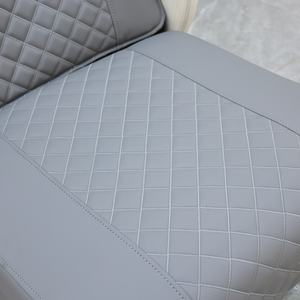 Chaise de pédicure électrique de luxe en cuir gris pour salon de manucure, équipement de salon de haute qualité, sans plomberie, massage - Product Image 5