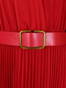 <span class=keywords><strong>Abito</strong></span> da donna abbigliamento professionale Casual ed elegante <span class=keywords><strong>a</strong></span> collo <span class=keywords><strong>a</strong></span> V maniche lunghe da ufficio con cintura Plus Size <span class=keywords><strong>abito</strong></span> da donna - Product Image 6