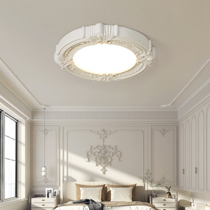 Lámpara de Techo de Estilo Nórdico Minimalista Moderno para Dormitorio Principal, Lámpara de Techo de Estilo Francés Retro para Sala de Bodas, Encanto Romántico de Estilo Antiguo - Product Image 6