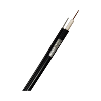 Cable Coaxial de Cobre/CCS RG59+2 Núcleos y 3 Núcleos para Cámaras de CCTV, Sistemas de Energía y Comunicación