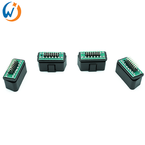 16pin OBDII OBDII <span class=keywords><strong>OBD2</strong></span> 12V 24V j1962 <span class=keywords><strong>OBD2</strong></span> kết nối với PCB - Product Image 5