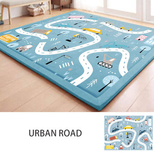 Alfombra peluda de terciopelo coralino grueso de <span class=keywords><strong>Color</strong></span> sólido suave, alfombras para suelo, baño, sala de estar, alfombra para suelo - Product Image 6