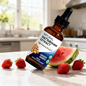 自社ブランドセレン液体サプリメント天然ナト抽出物ブロメラインとクルクミン有機ナトキナーゼドロップ - Product Image 4