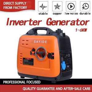 가정용 자동차 트럭 야외 4 KW 5KW 220 V 소형 휴대용 사일런트 인버터 전기 가솔린 발전기 - Product Image 6