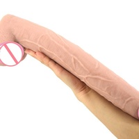 Dildo réaliste super long de 15,5 pouces (39,5 cm), pénis artificiel, gros dildo puissant pour femmes, jouets de masturbation féminine