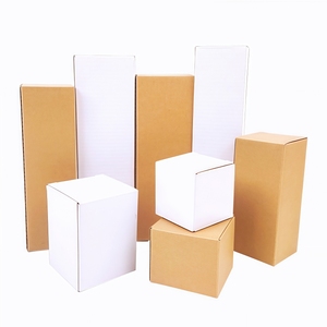 高品質<span class=keywords><strong>7cm</strong></span>ロングスポット段ボール紙箱電子製品包装用ブラウンホワイトポータブルマットラミネーションエンボス加工 - Product Image 1