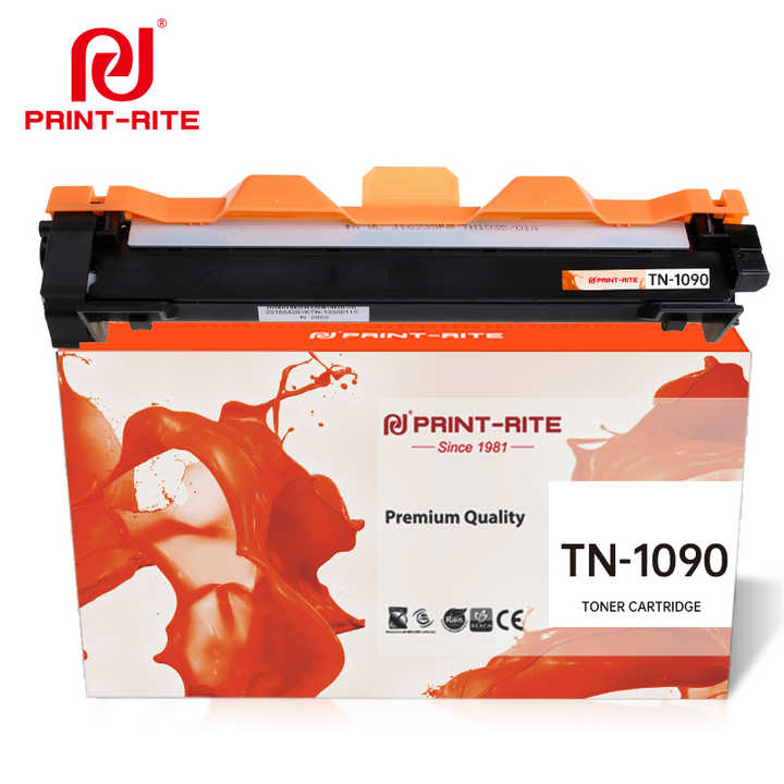 Print-Rite TN1090 TN-1090 Toner Cartridge Without Chip Compatible for Brother DCP-1622 Brother HL-1222 Printer