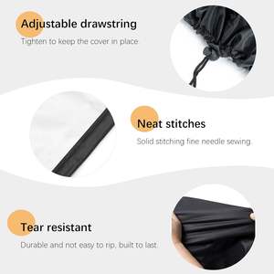 ईमानदार इनडोर साइक्लिंग सुरक्षात्मक कवर डस्टप्रूफ वाटरप्रूफ कवर इनडोर या आउटडोर उपयोग व्यायाम बाइक कवर के लिए आदर्श - Product Image 3