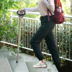 Chaise <span class=keywords><strong>de</strong></span> canne pliée pour canne âgée avec sièges pour la randonnée - Product Image 2