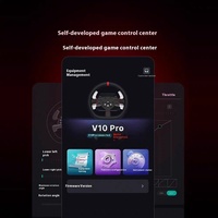 Volant de jeu de simulation de course à entraînement direct PXN V10 PRO Euro Truck 2 pour PC/Xbox/PS Fabriqué en Chine continentale