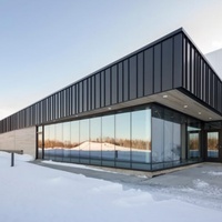 Centre commercial modulaire préfabriqué sur mesure, centre commercial moderne, conception de centre de vente au détail, atelier en acier léger, service de soudage et de découpe