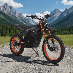 Moto tout-terrain électrique sans balais 4000W, pneus 17/<span class=keywords><strong>14</strong></span> <span class=keywords><strong>pouces</strong></span>, vélo électrique de montagne 72V, vitesse élevée 61-80km/h, <span class=keywords><strong>pour</strong></span> adultes, aventure - Product Image 1