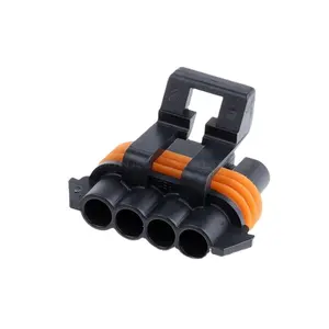 Cable de enchufe de lámpara hembra, de 4 pines conector eléctrico, impermeable, Pa66, Delphi automotriz, 12162144