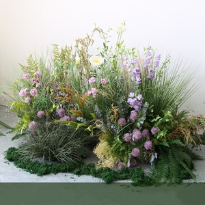 Personnalisé DIY Ins Artificielle Plante Roseaux Meules De Foin Doux Installation Aménagement Paysager Fleurs <span class=keywords><strong>D</strong></span>éco pour Hôtel Coin Noël Pâques - Product Image 2