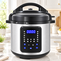 ODM 1000W Digital Stainless Steel Delay Timer Saute Home Kitchen Kitchen Appliance 6L Electric Pressure Cooker.